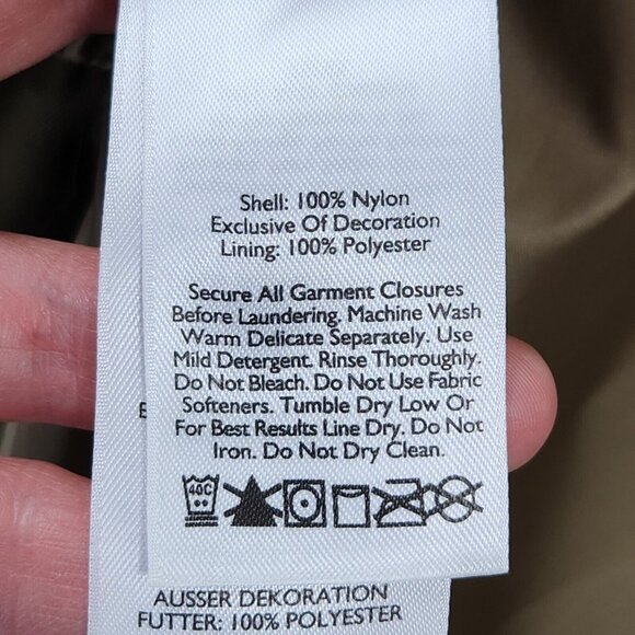 Eddie Bauer Jacket Mens Small Green Sport Shop Weather Edge Hooded Field Utility - Picture 14 of 16